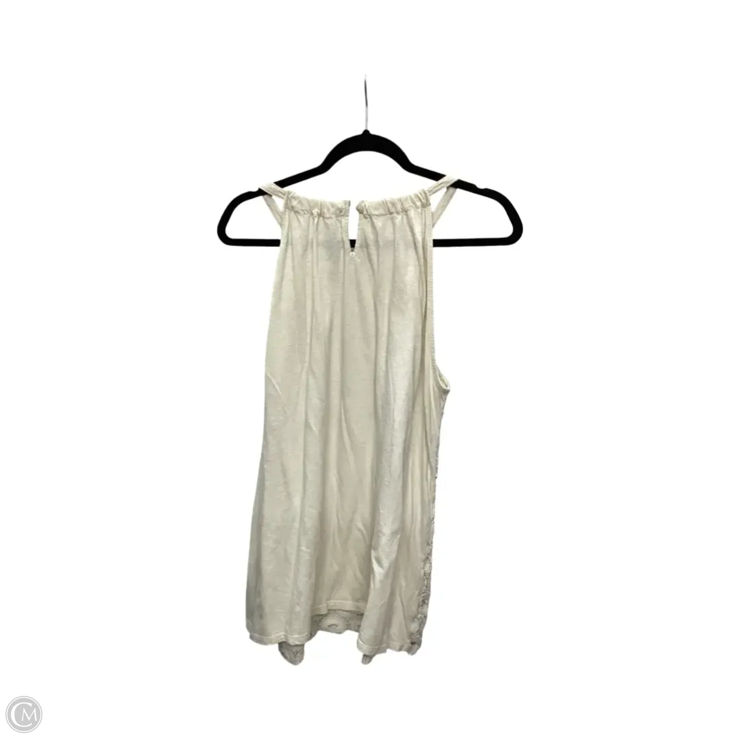 Blouse Sleeveless By Chicos In Cream, Size: Xl