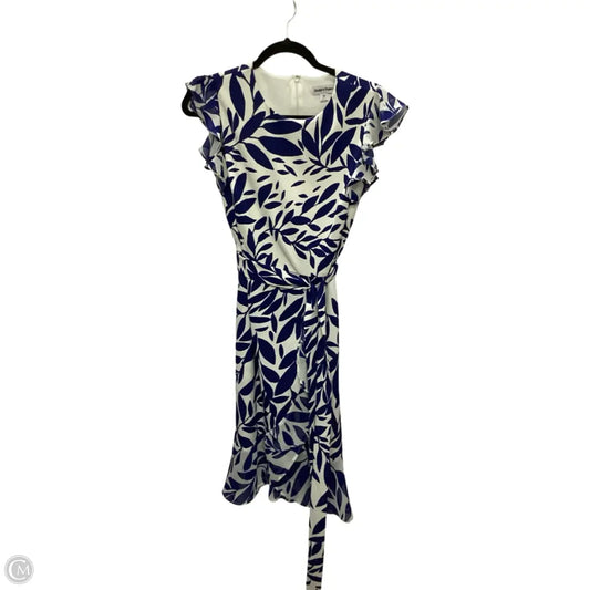 Dress Casual Midi By Shelby And Palmer In Blue, Size: 10