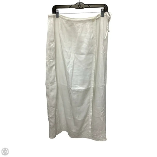 Skirt Midi By J. Jill In White, Size: 10