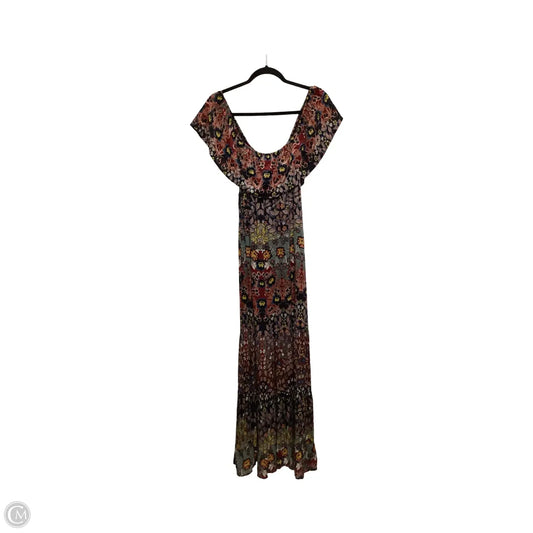 Dress Casual Maxi By Clothes Mentor In Multi-colored, Size: M