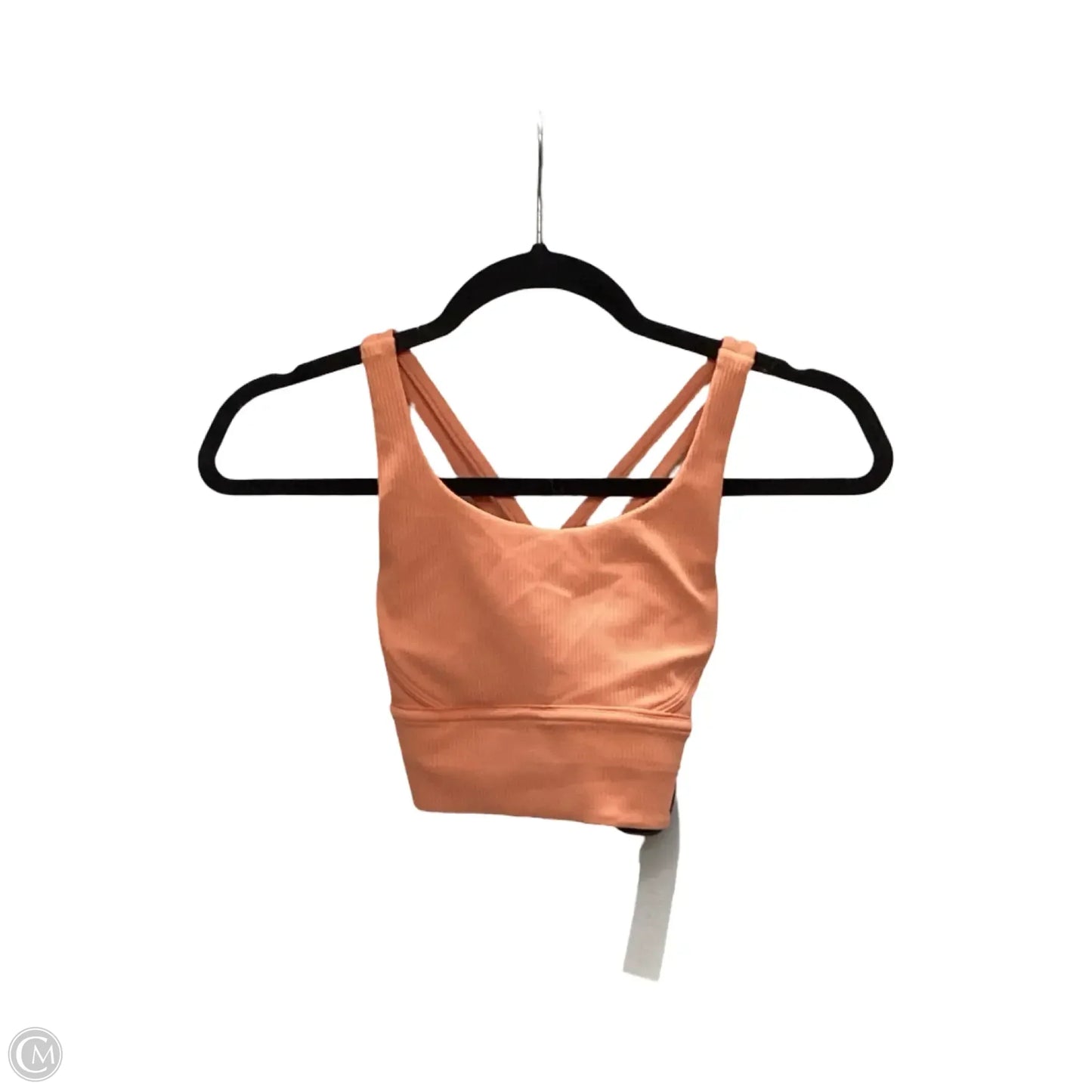 Athletic Bra By Lululemon In Orange, Size: 2