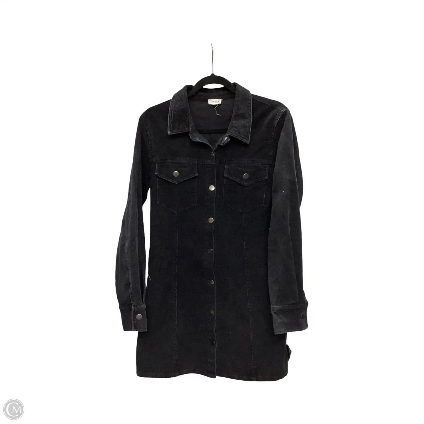 Dress Casual Short By Le Lis In Black Denim, Size: M