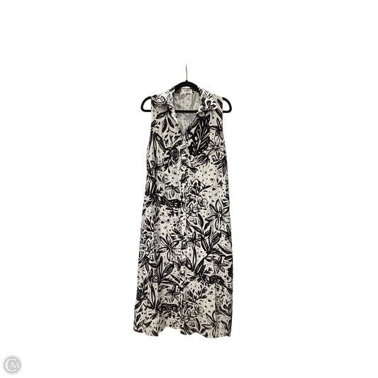Dress Casual Maxi By Kindred In Black & White, Size: 1x
