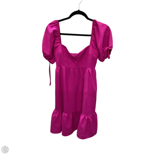 Dress Casual Short By Tcec In Purple, Size: M