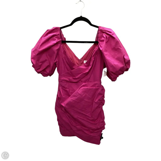 Dress Casual Short By Vestique In Pink, Size: S