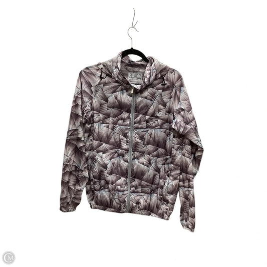 Jacket Windbreaker By New Balance In Purple, Size: M