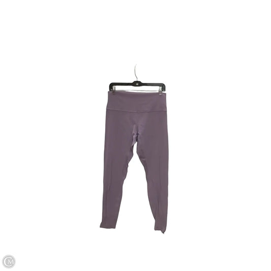 Athletic Leggings By Lululemon In Purple, Size: 12