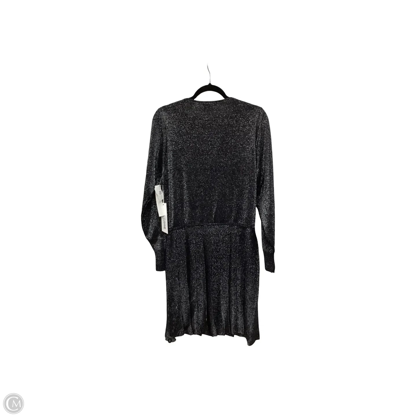 Designer Dress Party Short By Cushnie In Grey, Size: L