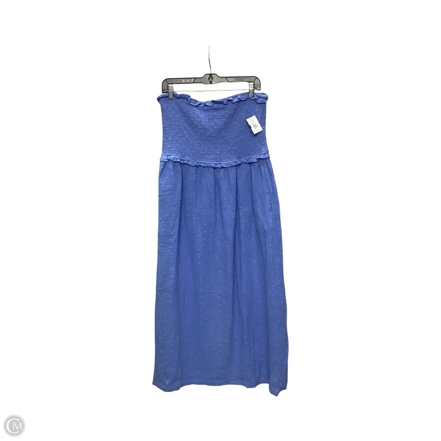Dress Casual Midi By Roxy In Blue, Size: Xl