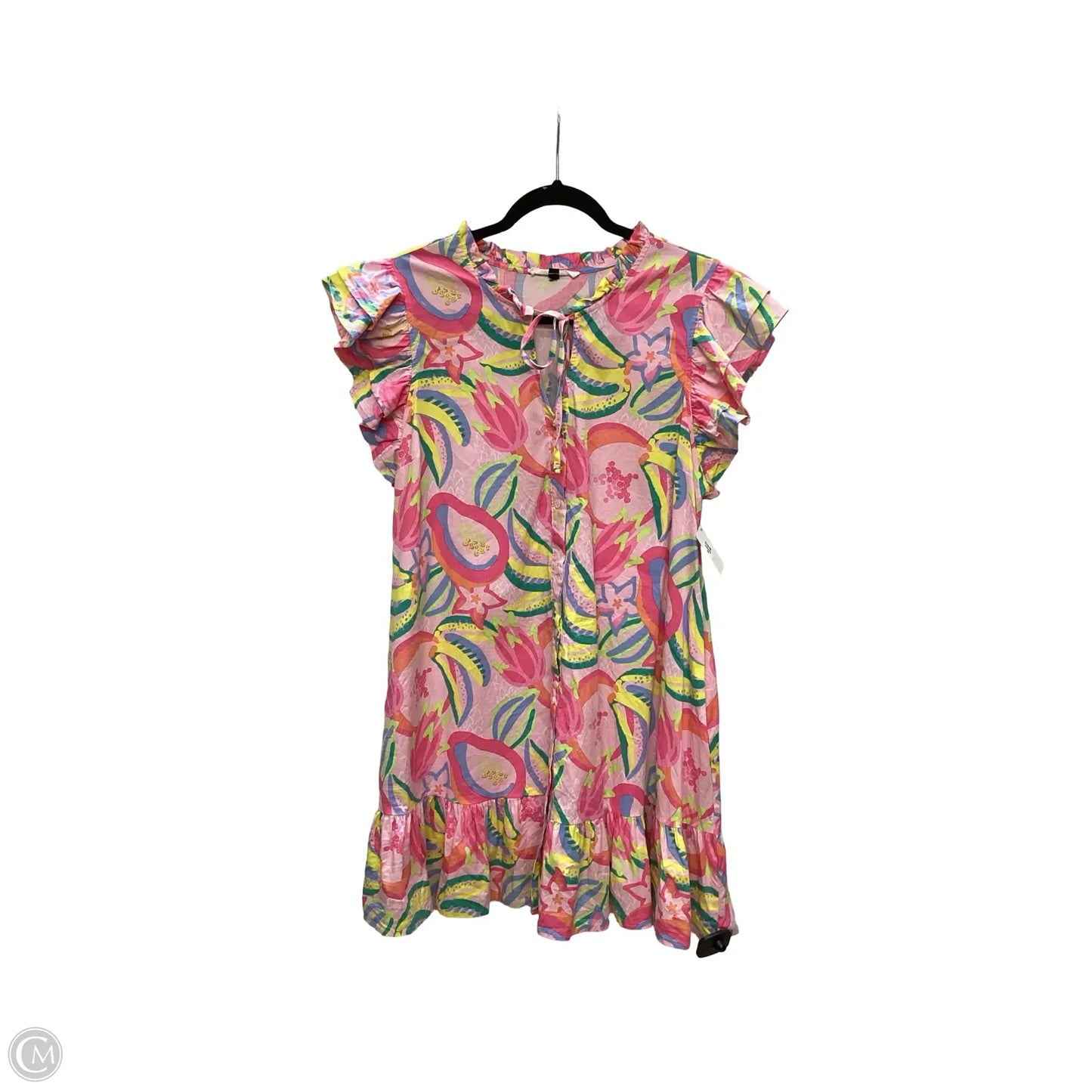 Dress Casual Short By Michelle Mcdowell In Pink, Size: L