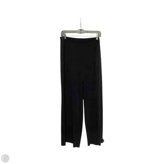 Pants Wide Leg By Chicos In Black, Size: L