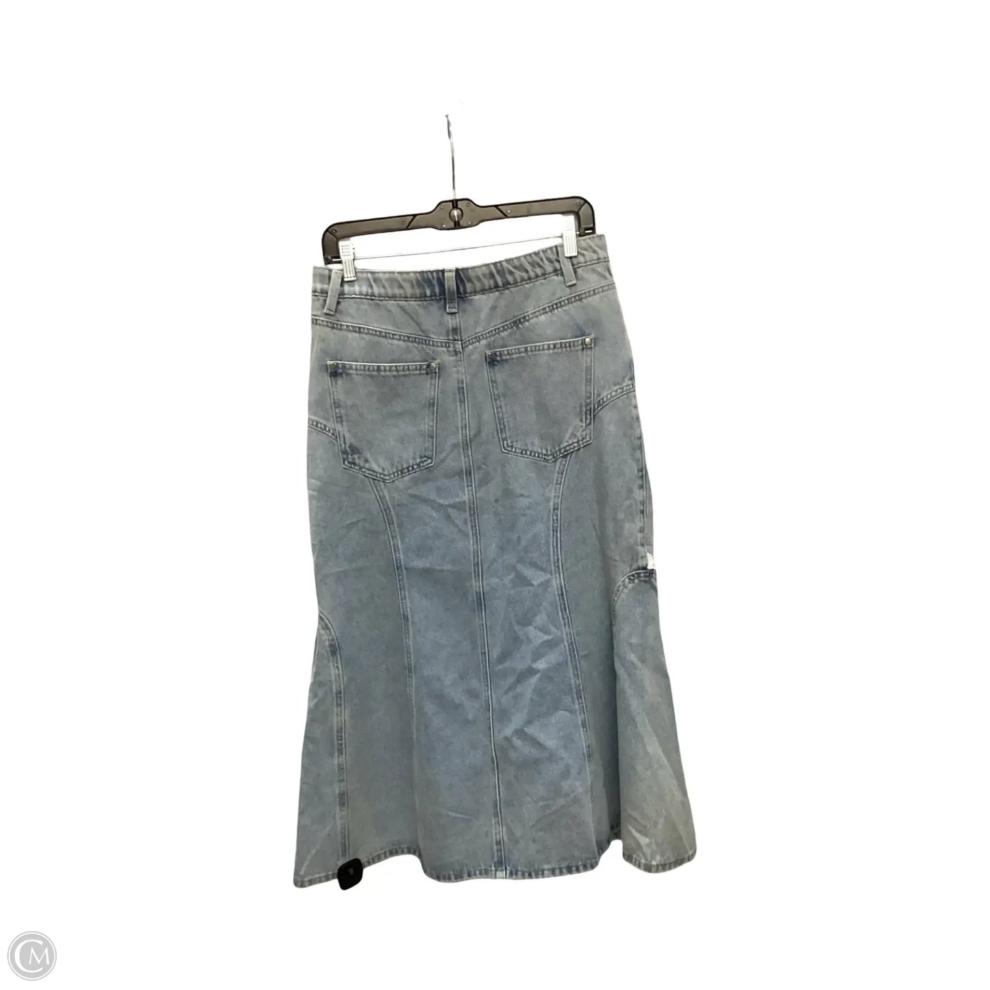 Skirt Maxi By Listicle In Blue Denim, Size: M