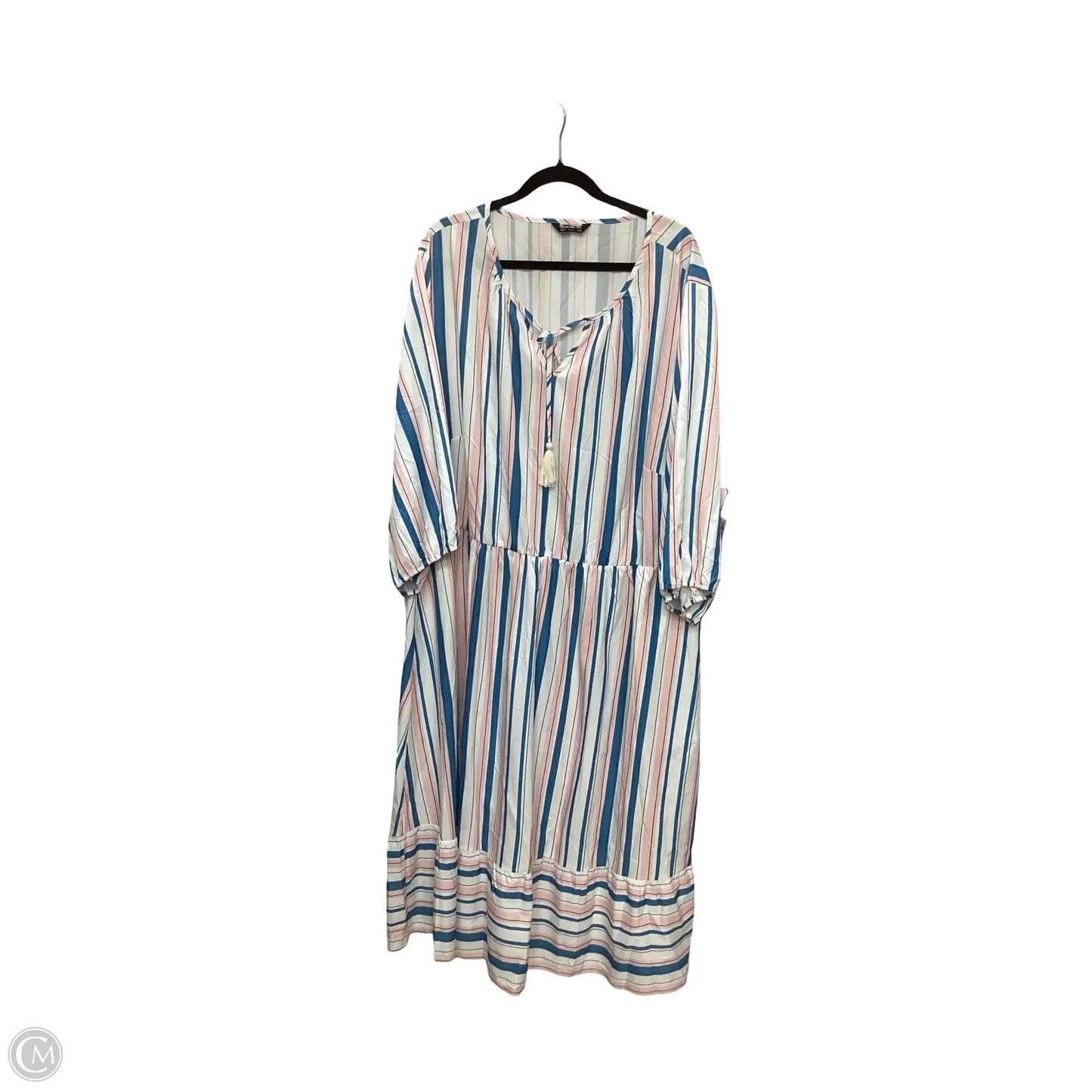 Dress Casual Maxi By Bloomchic In Striped Pattern, Size: 4x