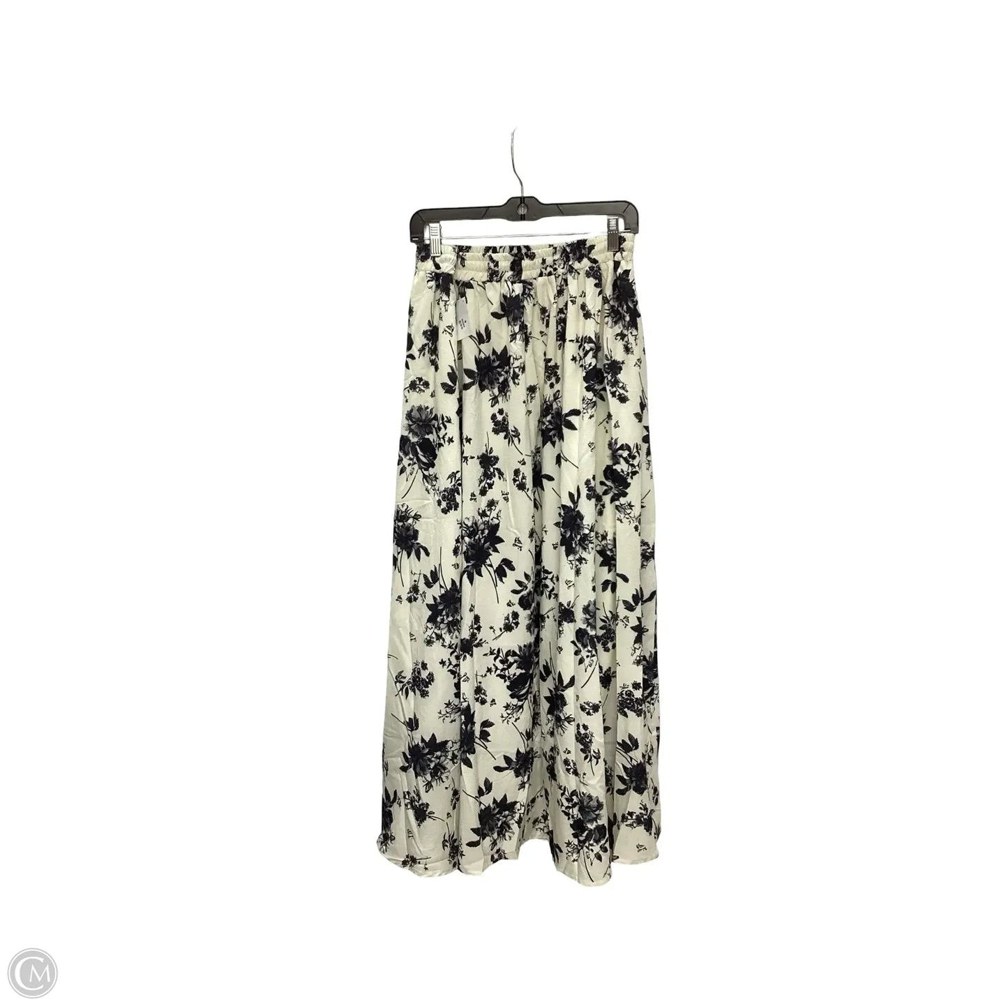 Skirt Midi By Clothes Mentor In Floral Print, Size: L