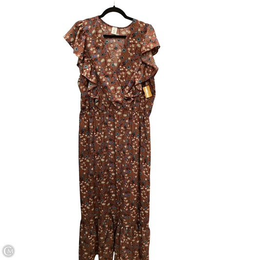 Dress Casual Maxi By Like Love In Floral Print, Size: 2x
