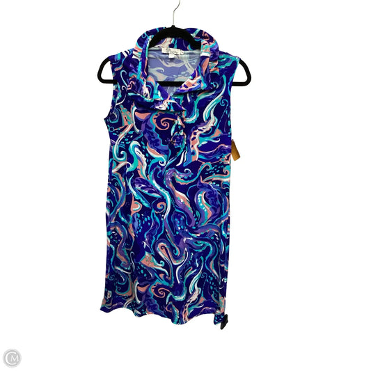 Dress Casual Short By Aryeh In Blue, Size: S