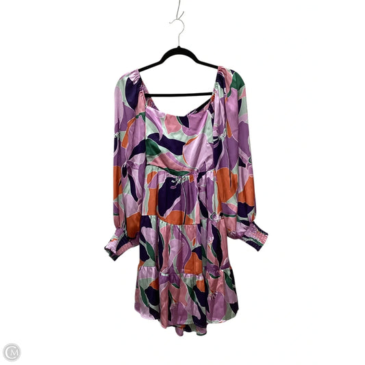 Dress Casual Short By Mittoshop In Purple, Size: M