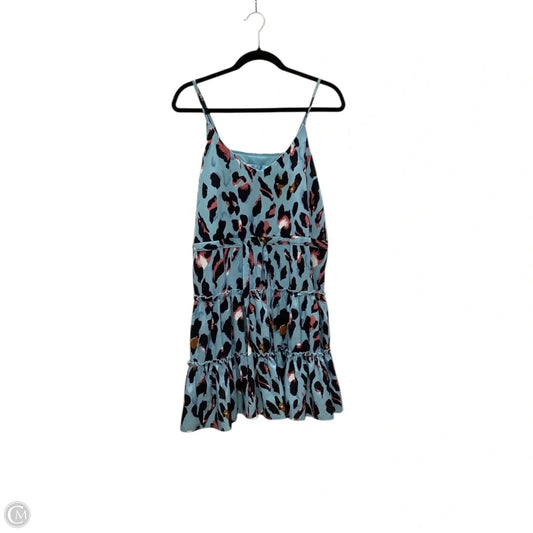 Dress Casual Short By She + Sky In Blue, Size: M