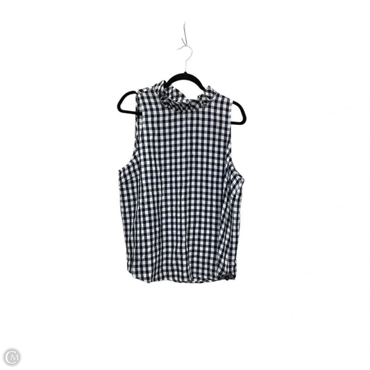 Top Sleeveless By J. Crew In Black, Size: Xl