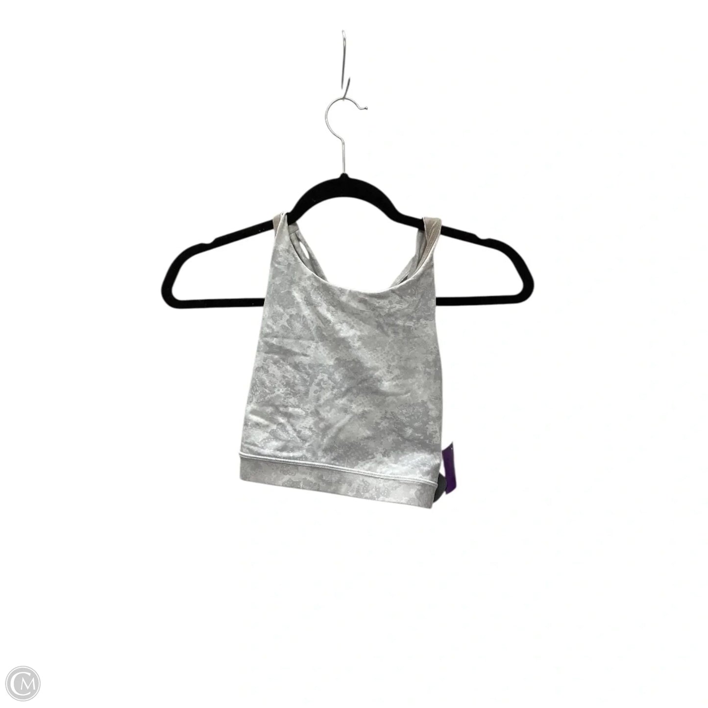 Athletic Bra By Lululemon In Grey, Size: 10