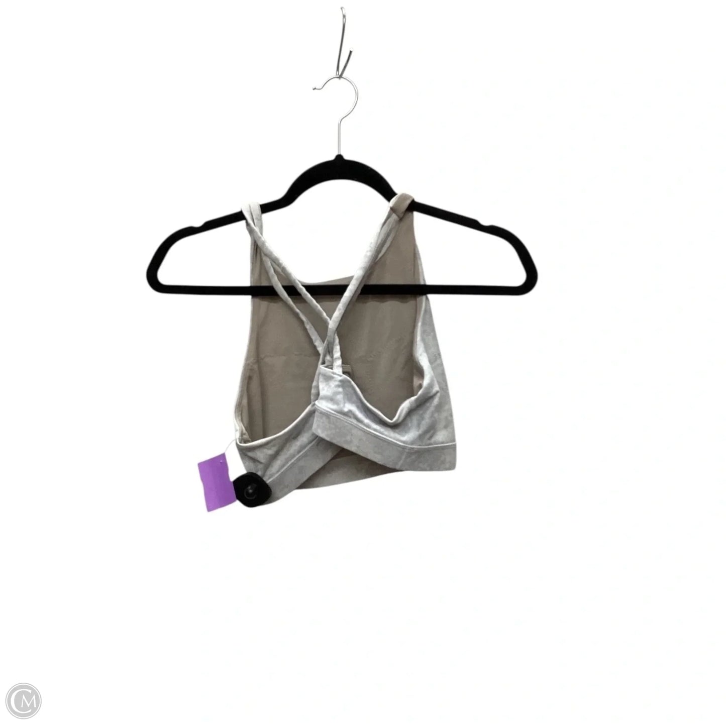 Athletic Bra By Lululemon In Grey, Size: 10