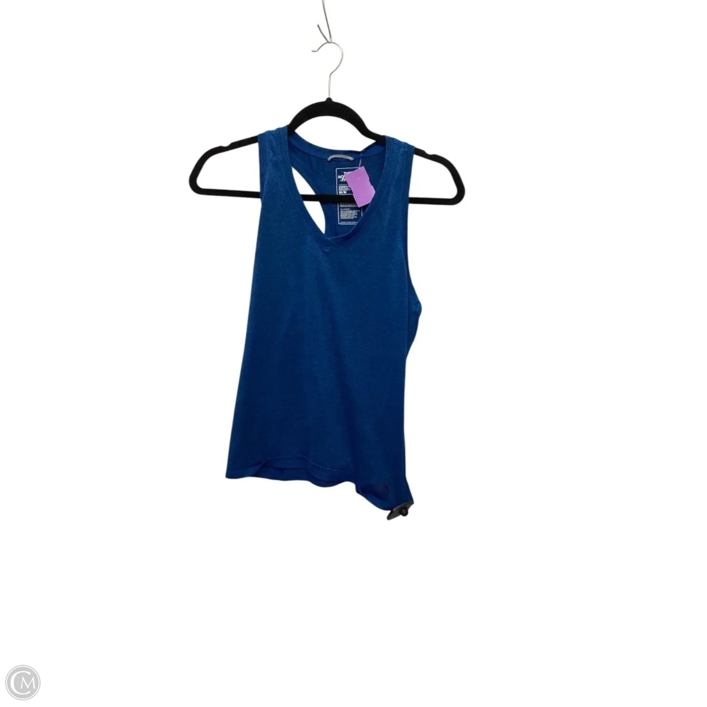 Athletic Tank Top By The North Face In Blue, Size: M