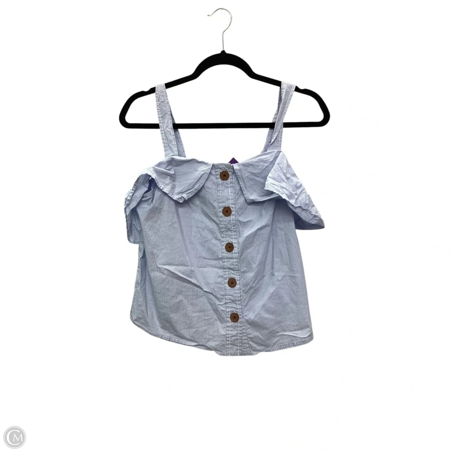 Top Sleeveless By Maeve In Blue, Size: 4