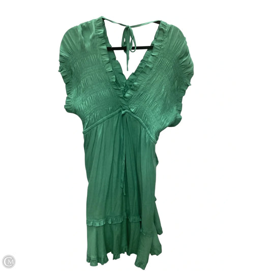 Dress Casual Midi By Glam In Green, Size: L