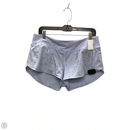 Athletic Shorts By Lululemon In Blue, Size: 10