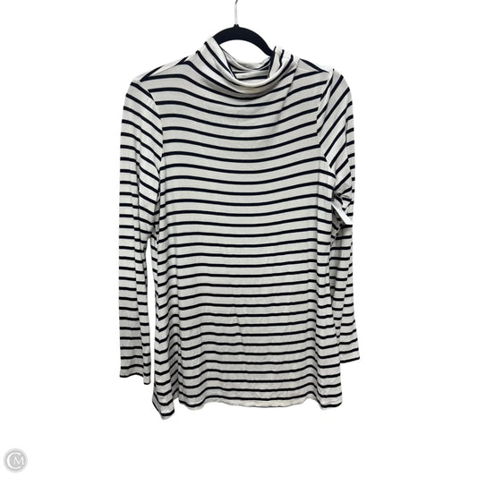 Top Long Sleeve By Daily Ritual In Striped Pattern, Size: S