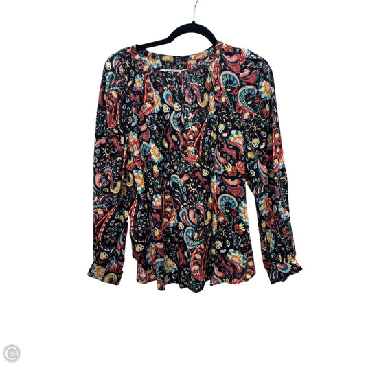 Top Long Sleeve By Lodis In Multi-colored, Size: M