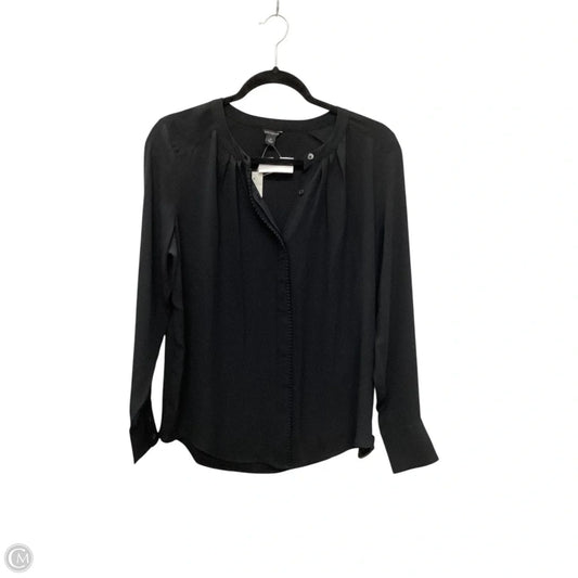Top Long Sleeve By Ann Taylor In Black, Size: Xs