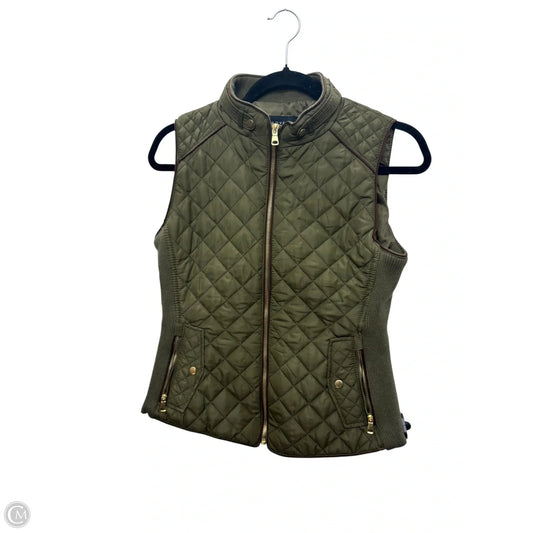 Vest Puffer & Quilted By Love Tree In Green, Size: S