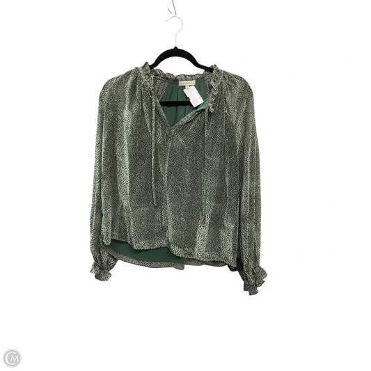 Top Long Sleeve By Clothes Mentor In Green, Size: Xs