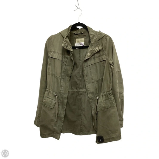 Jacket Moto By Universal Thread In Green, Size: Xs