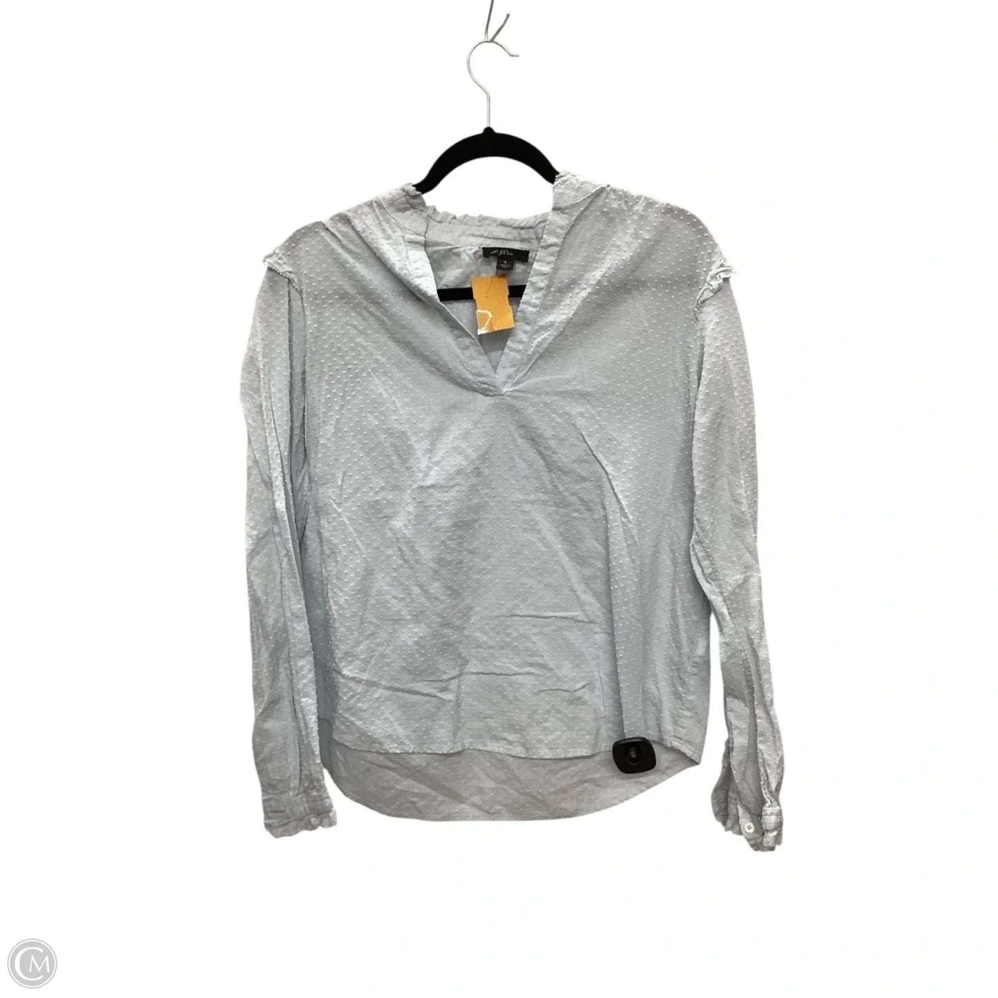 Top Long Sleeve By J. Crew In Blue, Size: S