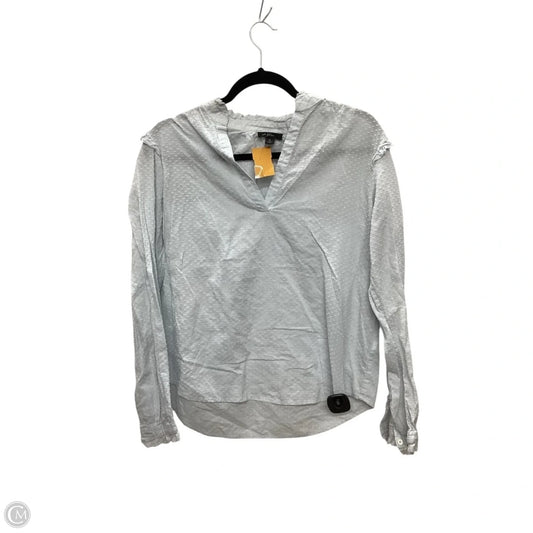 Top Long Sleeve By J. Crew In Blue, Size: S