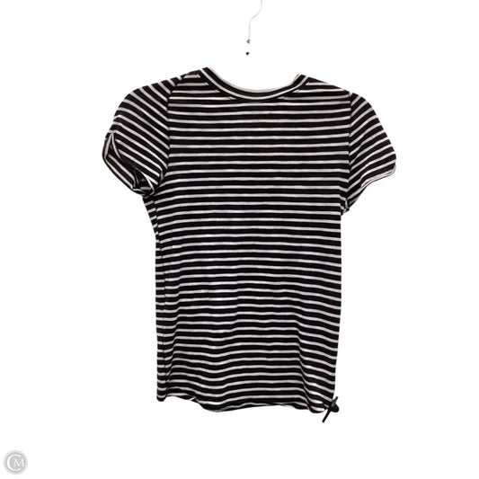 Top Short Sleeve By We The Free In Striped Pattern, Size: S