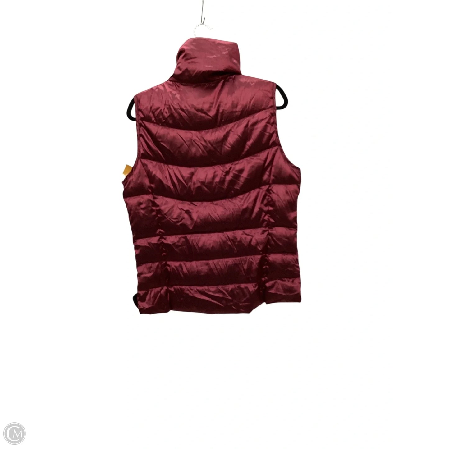 Vest Puffer & Quilted By Liz Claiborne In Red, Size: L