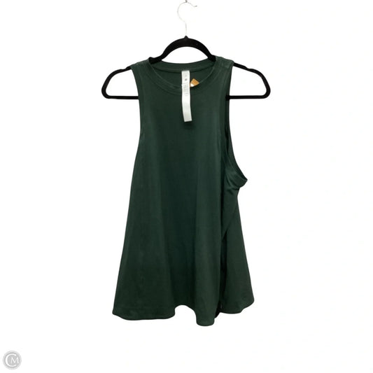 Athletic Tank Top By Lululemon In Green, Size: M