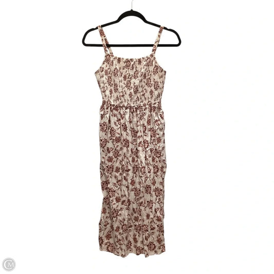 Dress Casual Maxi By Old Navy In Floral Print, Size: Xs