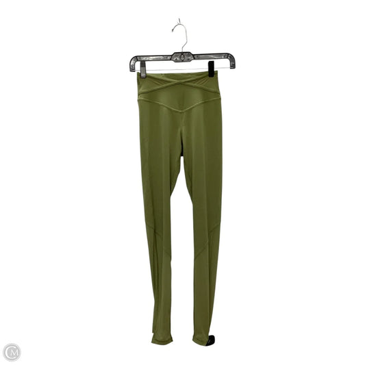Athletic Leggings By Lululemon In Green, Size: 4