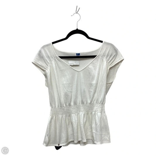 Top Sleeveless Basic By Old Navy In White, Size: M