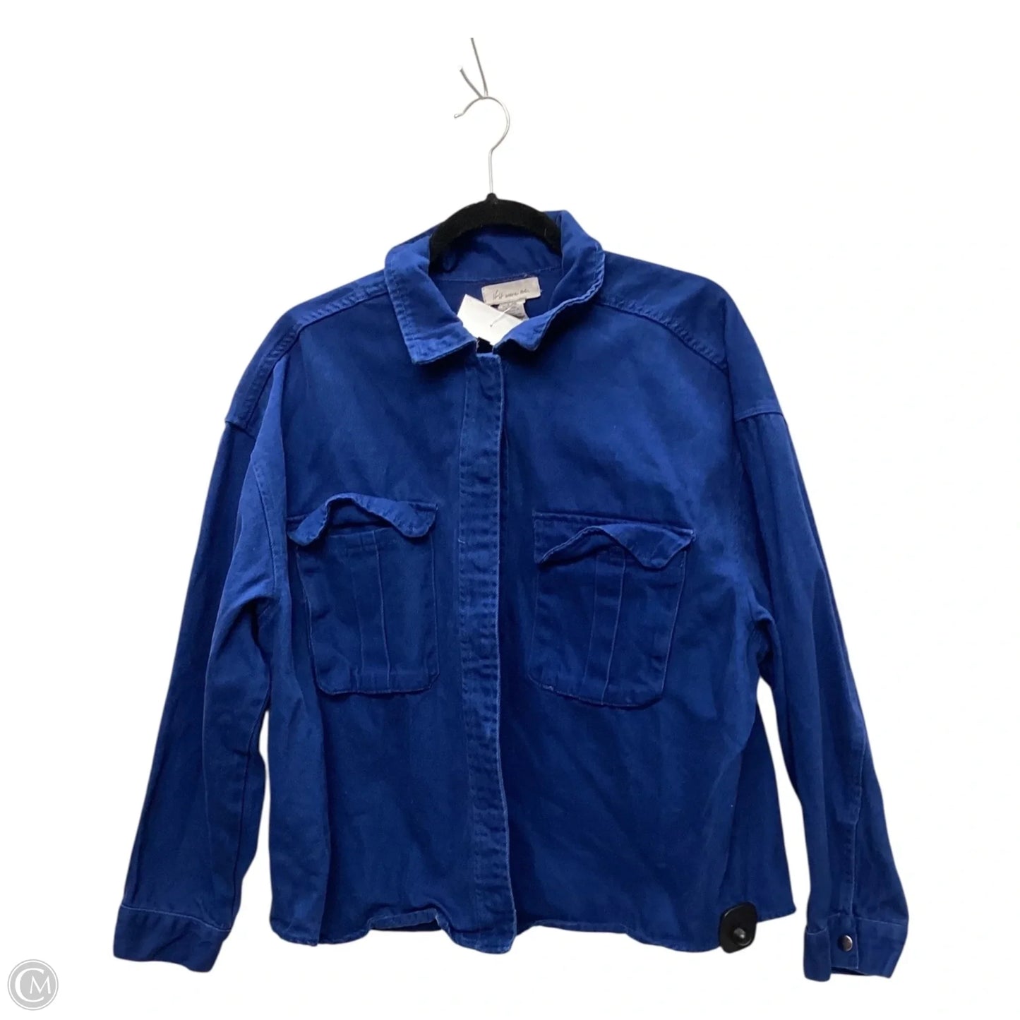 Jacket Denim By Cmc In Blue, Size: L