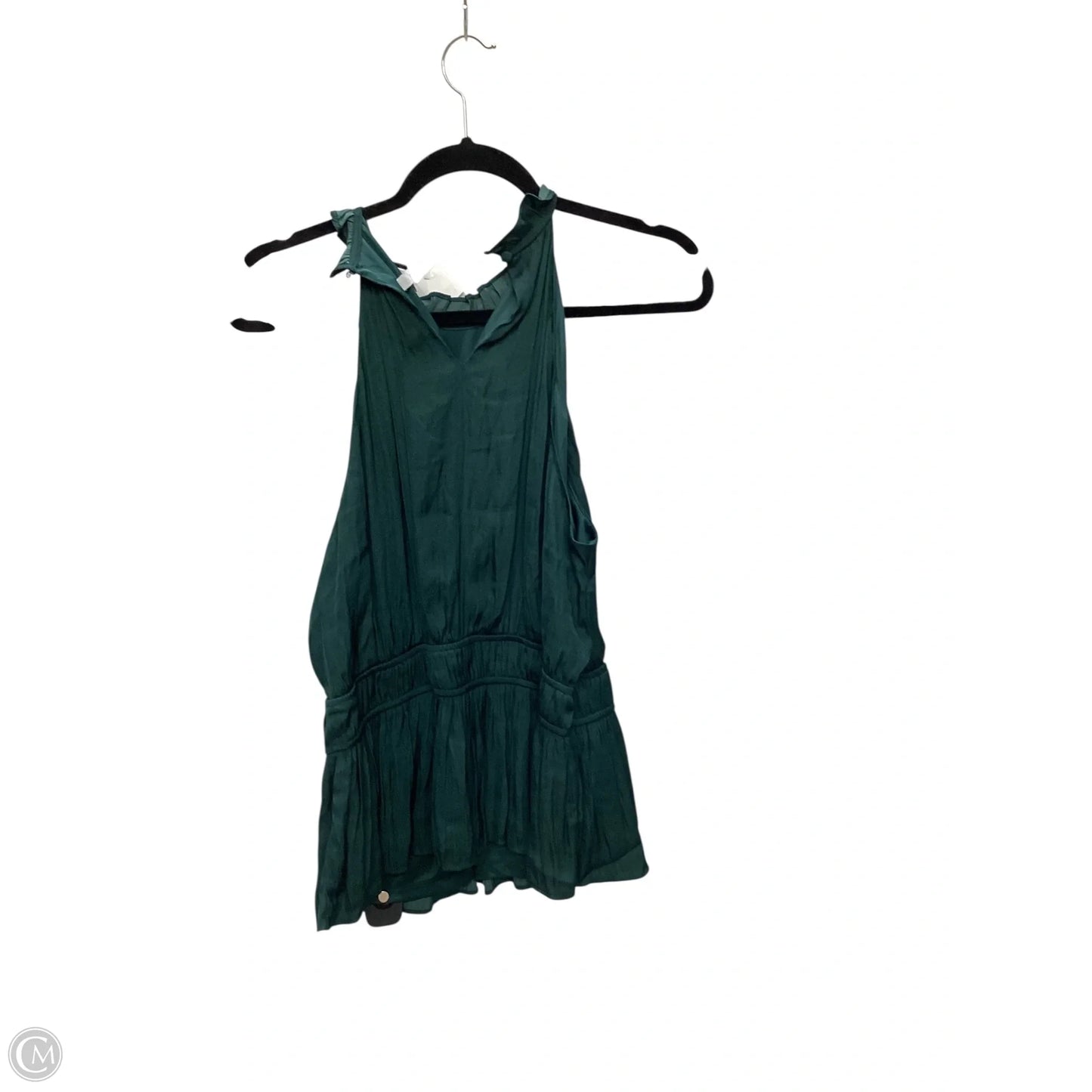 Top Sleeveless Basic By Nine West In Green, Size: L