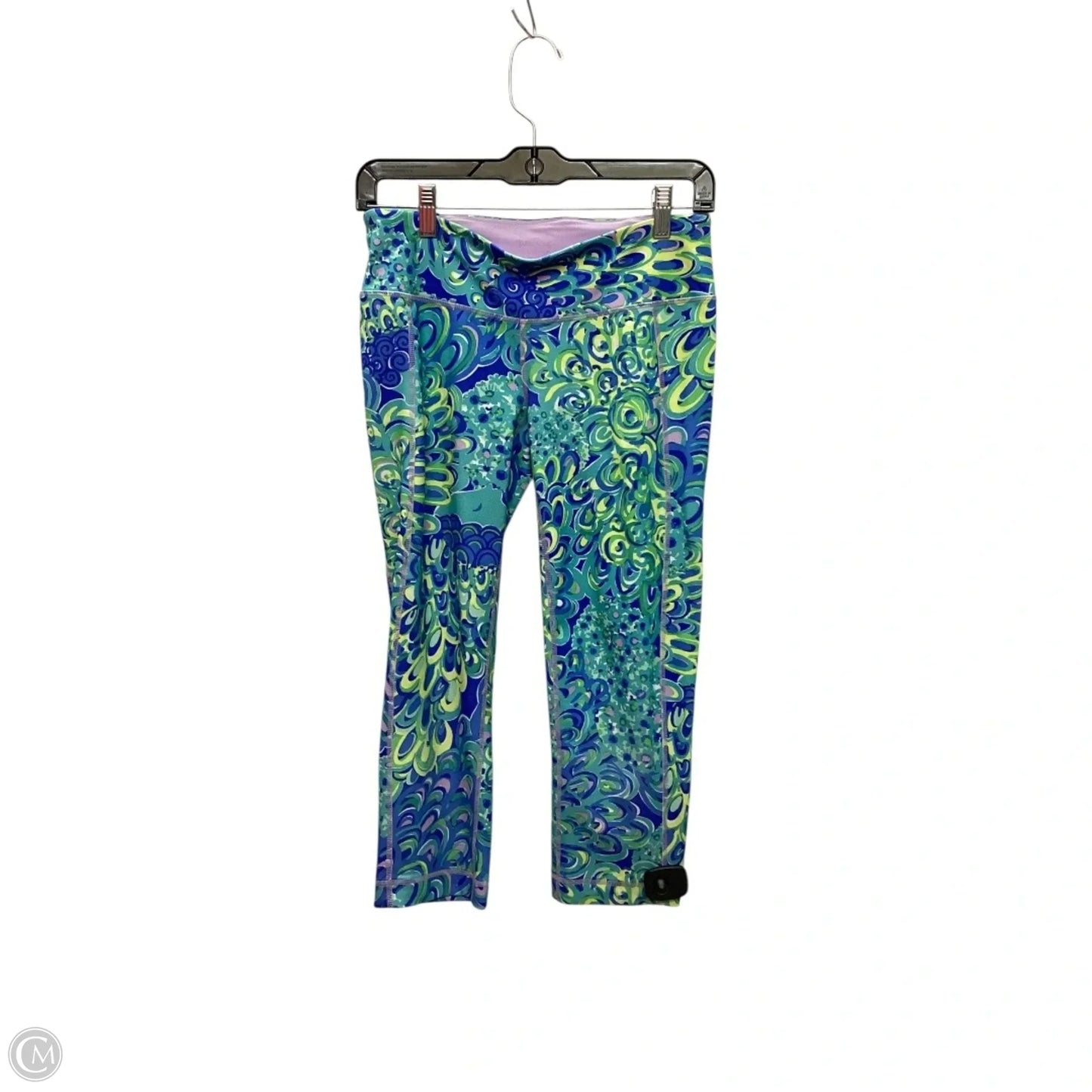 Pants Designer By Lilly Pulitzer In Blue & Green, Size: Xs