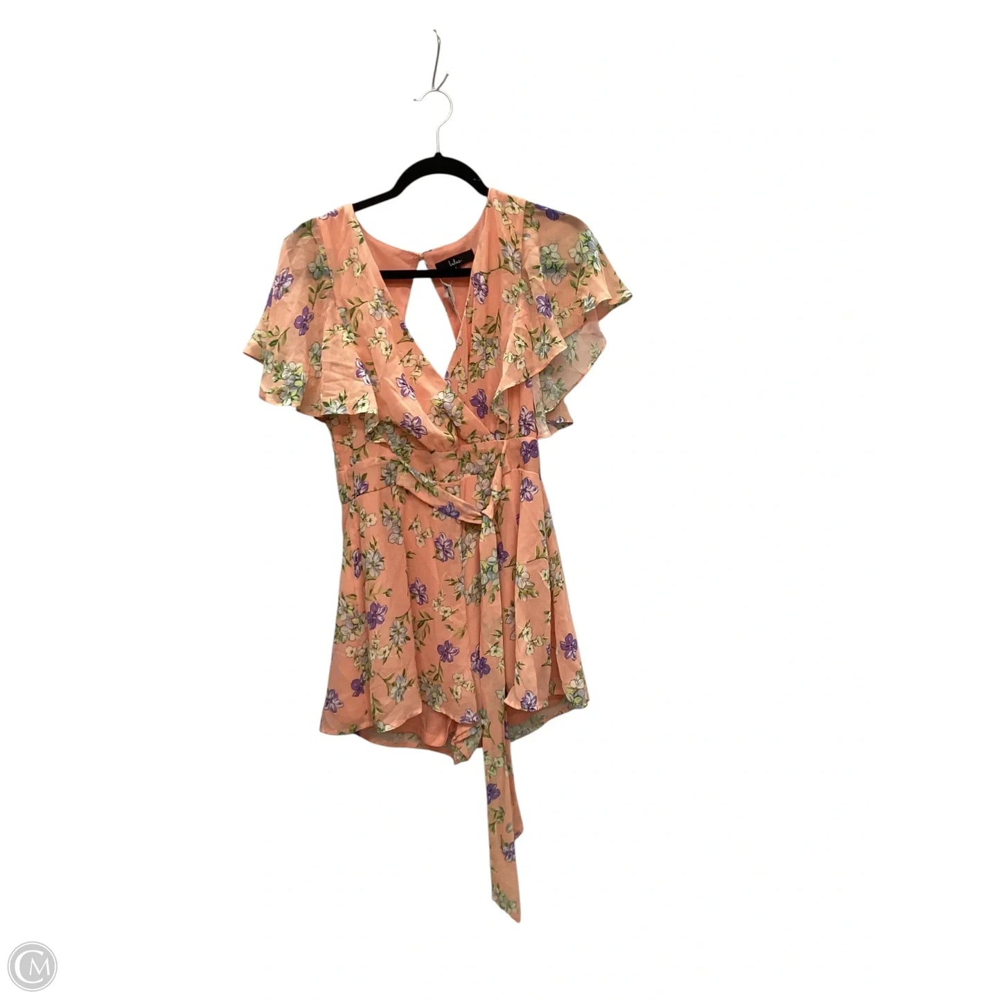 Romper By Lulus In Orange, Size: L