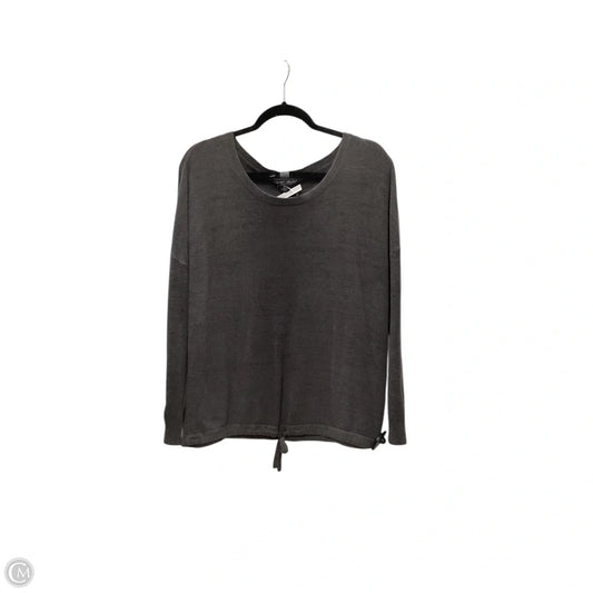 Top Long Sleeve Basic By Barefoot Dreams In Grey, Size: M