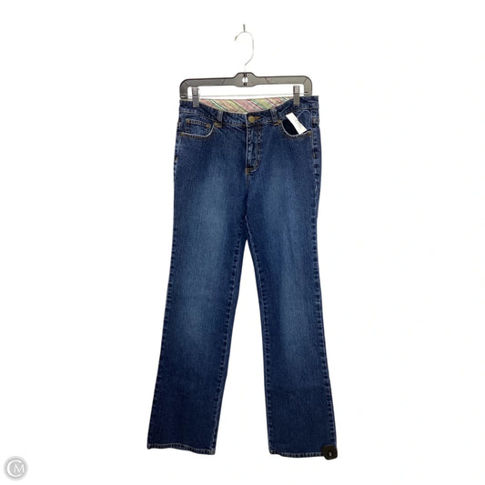 Jeans Designer By Lilly Pulitzer In Blue Denim, Size: 8