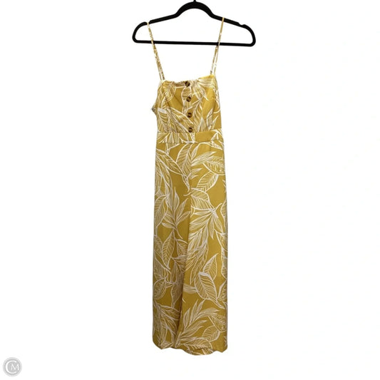 Jumpsuit By Favlux In Yellow, Size: M